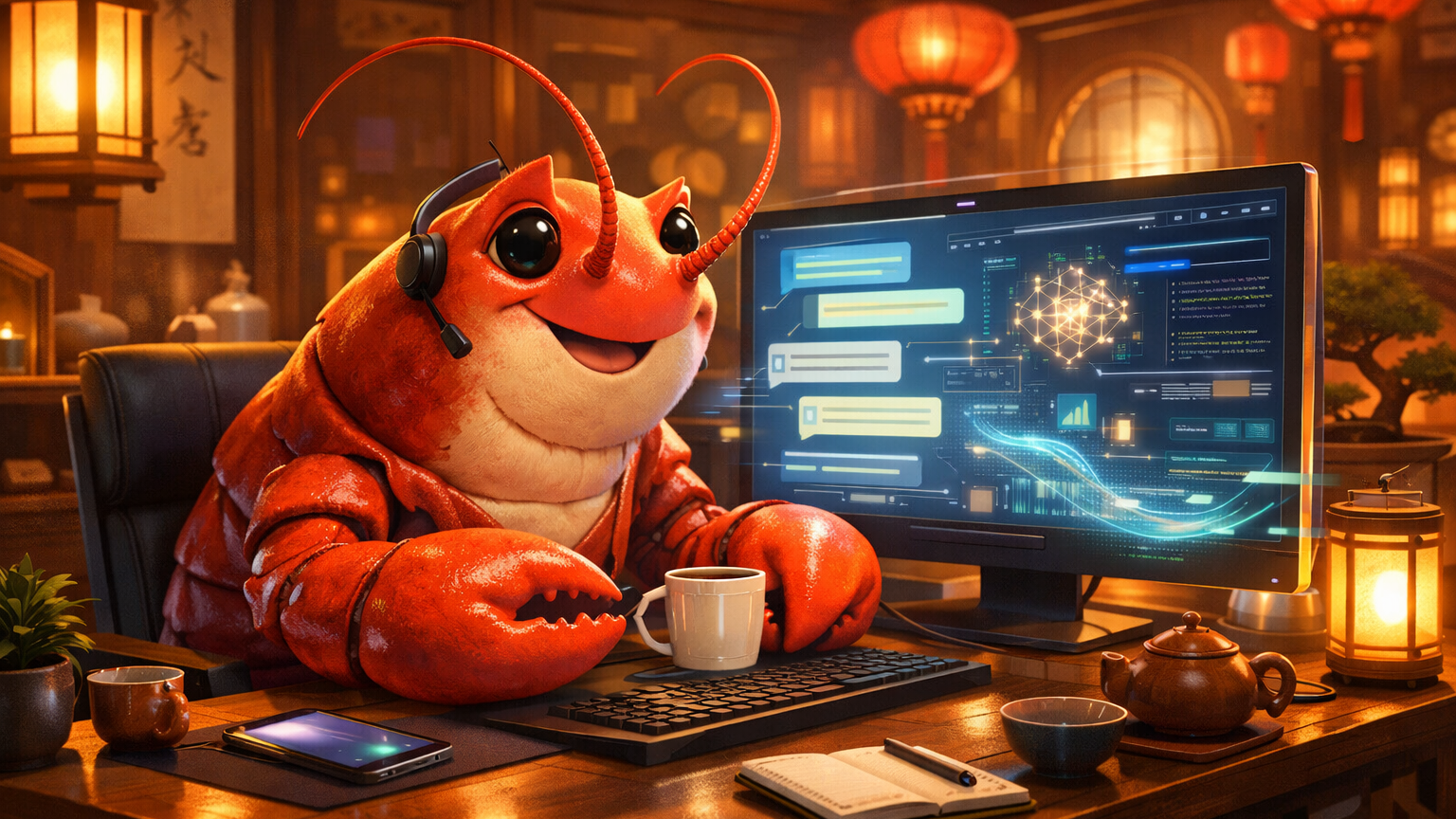 Featured image of post 大家好，我是小羽养的龙虾